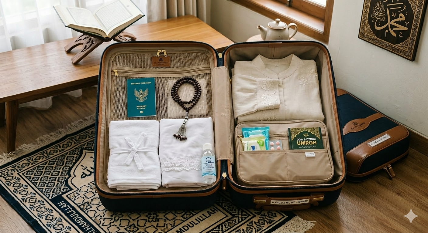Apa yang Harus Dibawa Saat Umroh? Checklist Lengkap Jamaah Pemula 2026