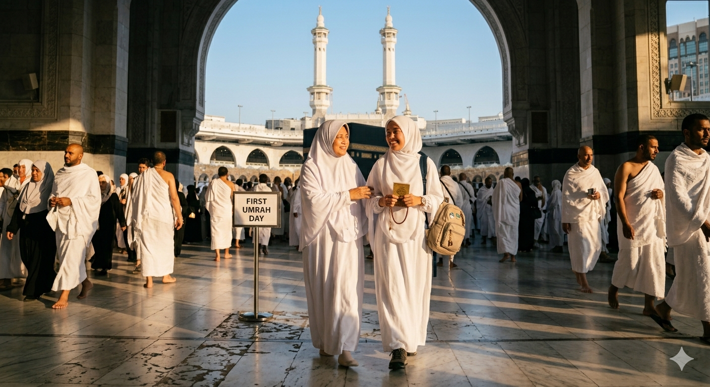Hari Pertama Umroh: Urutan Ibadah Sejak Tiba di Tanah Suci hingga Tahallul